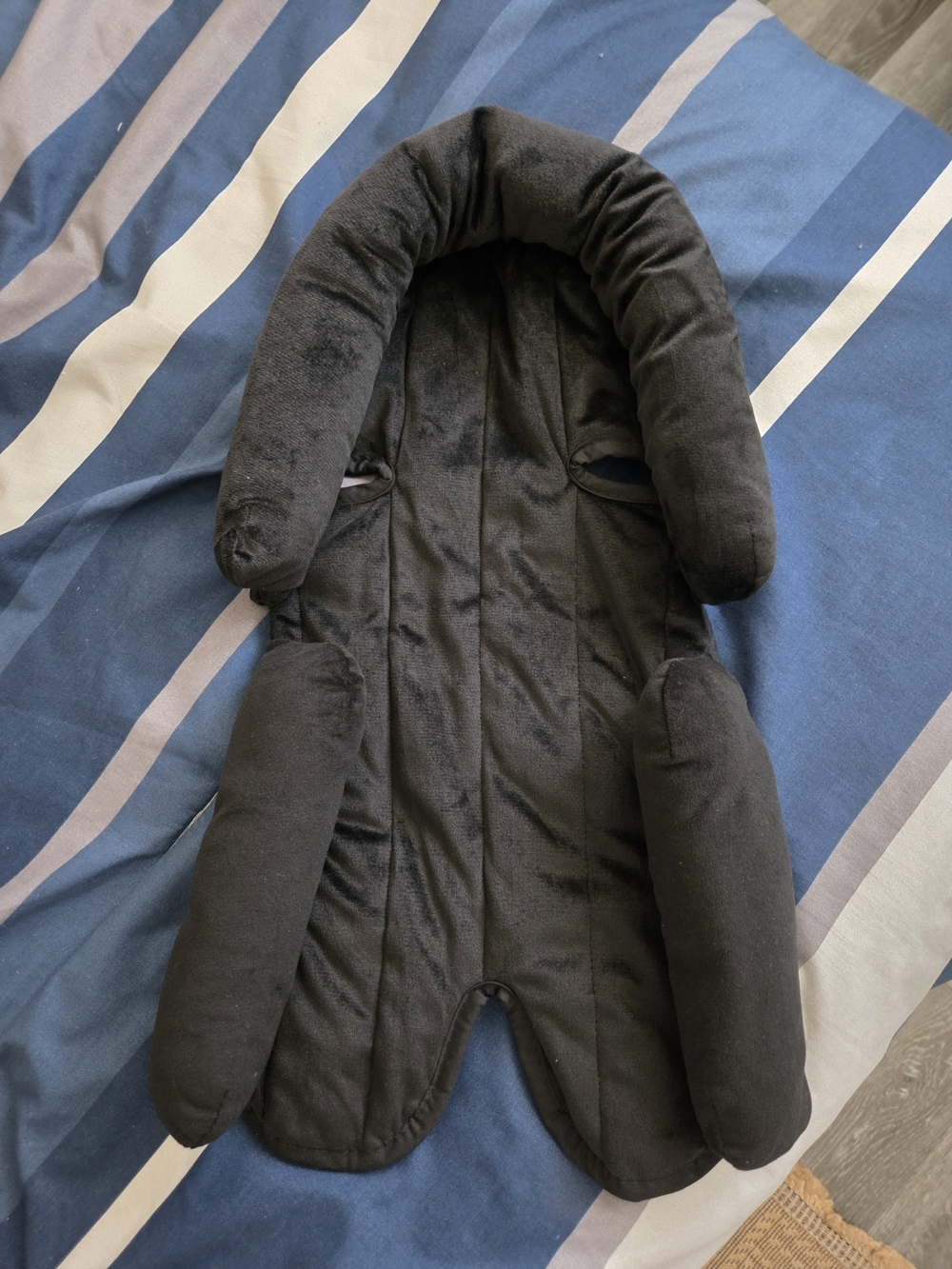 Black Infant Head and Body Support Insert